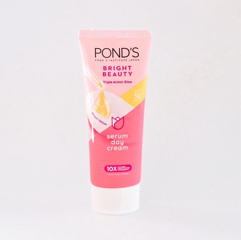 Ponds Bright Beauty Serum Day Cream Brightens Facial Skin Maximum 