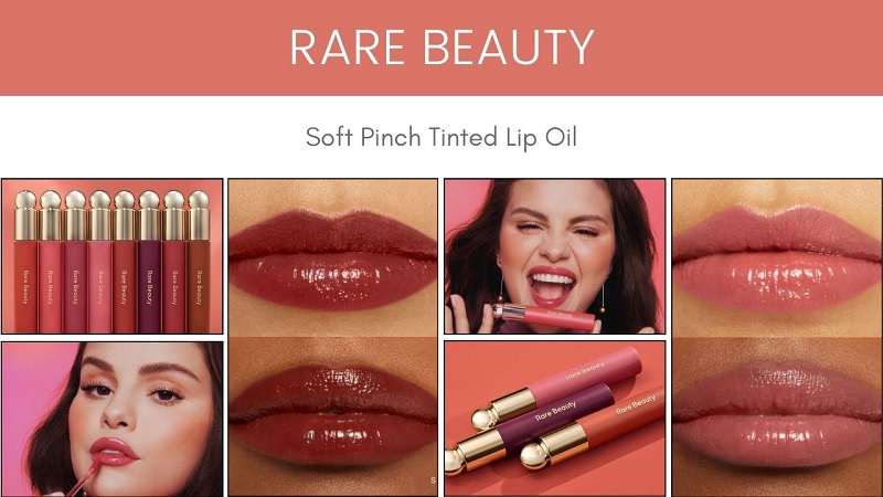 Rare Beauty Lip Oil, Transformative Texture and Light on the Lips 